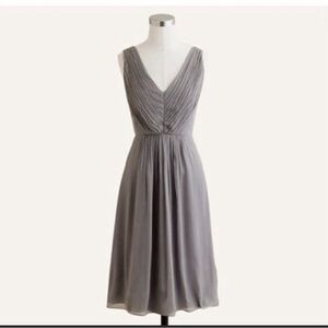 J. Crew Louisa Silk Chiffon Dress
